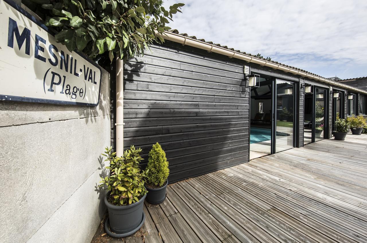 La Villa Mesnil-Val-Plage Exterior foto